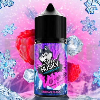 Жидкость для электронных сигарет Husky Double Ice SALT - Siberian Black - 30ml